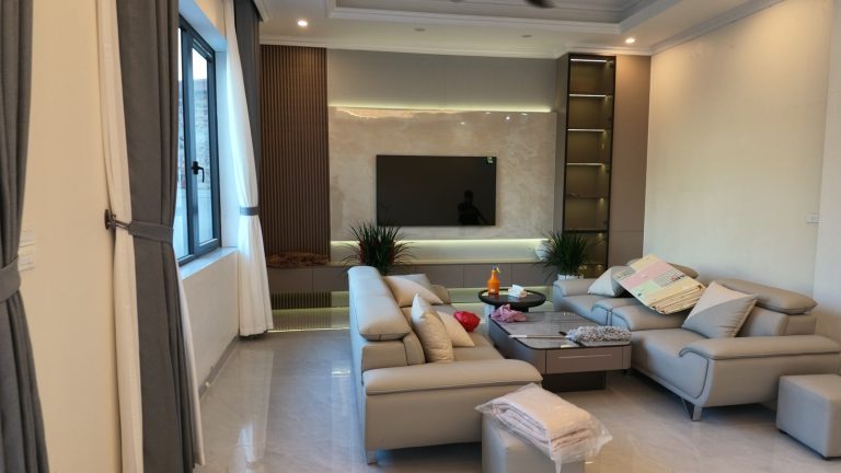 Công trình nội thất gỗ công nghiệp trọn gói cho biệt thự 150m²