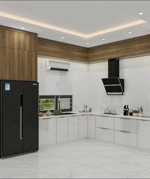 Tủ bếp gỗ công nghiệp: Vì sao được ưa chuộng và cách chọn cho không gian bếp nhỏ